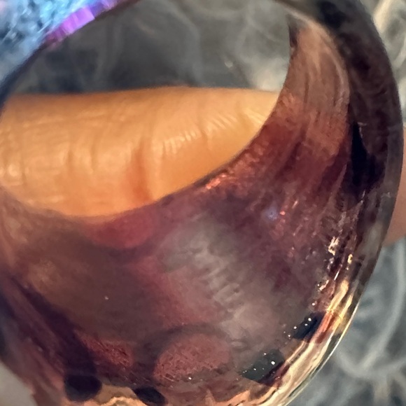 Artistic Silver and Gold Statement Ring - Picture 10 of 16